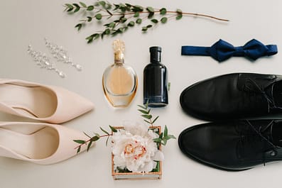 wedding shoes of the bride, beautiful fashion