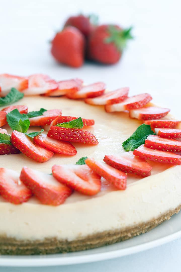 Strawberry cheesecake