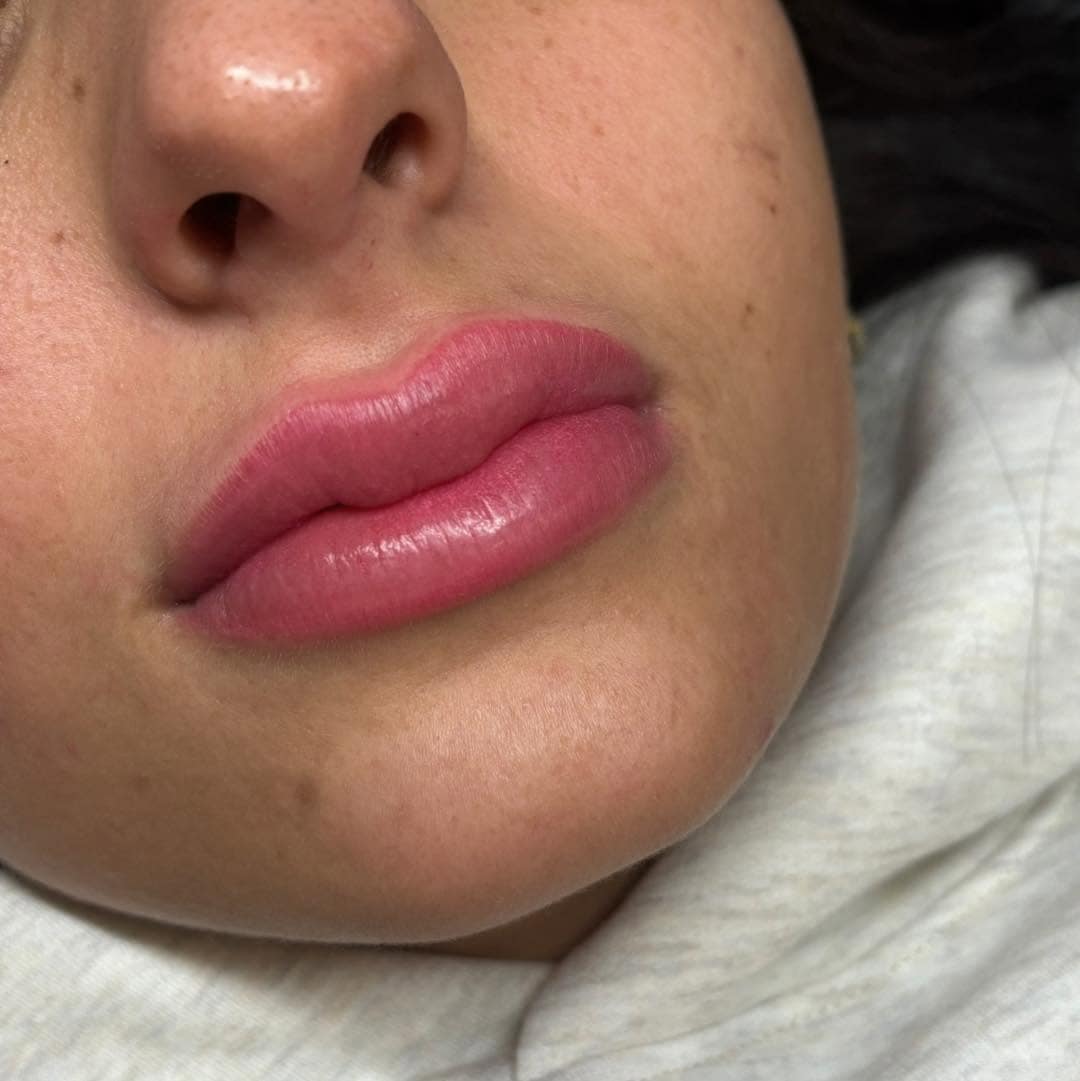 Lip Blushing Cosmetic Tattoos at Dr. Fly Salon & Spa